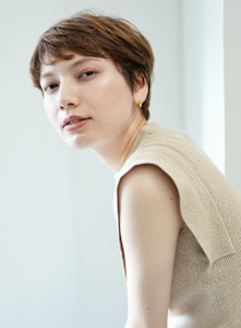 ショート・ボブ/白髪ぼかし/ハイライト/絶壁解消/