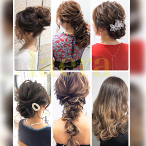 ヘアアレンジ　お呼ばれヘア - Beauty salon laera【ラエラ】掲載