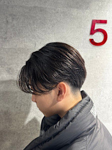 ナチュラルセンターパート - メンズヘア整形サロン GOALD 京都掲載