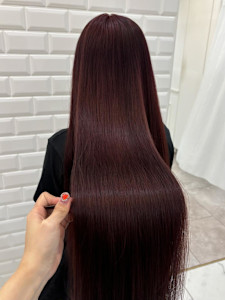 ブリーチありワインレッド＊まゆ - Lilme掲載