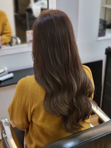 アッシュベージュ　ロング/10代/20代/30代/40代