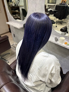 ブルーラベンダー×ブリーチ - GLADGE池袋/ダブルカラー/ブリーチ掲載