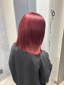 ピンクカラー - GLADGE池袋/ダブルカラー/ブリーチ掲載