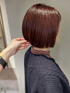 40代50代大人丸みボブ髪質改善白髪ぼかしハイライト白髪染め - antwerp TOKYO掲載