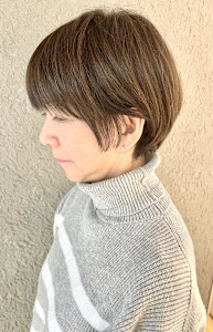 ショートボブ/50代/60代/白髪ぼかしカラー - Heart box 四ツ谷店掲載