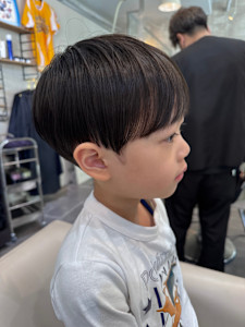 キッズカット　マッシュ