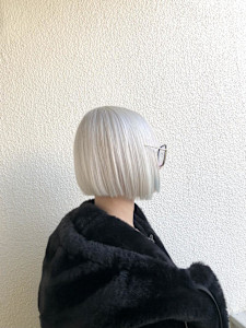 ジェンダーレスホワイトボブ - Re:ICE掲載