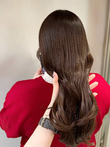 30代40代50代ラベンダーベージュ髪質改善酸性ストレート - antwerp TOKYO掲載