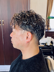 【50代 男性】ロンドンツーブロパーマ（大宮/バーバー）