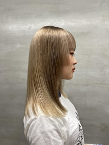 ブリーチ/デザインカラー/ベージュ - nalu.掲載