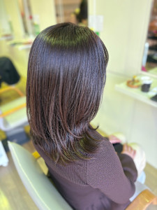 ★ミディアムレイヤー×グレージュブラウン - Hair'sDeparture KIHARA掲載