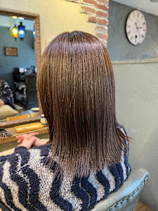 柔らかなピンクベージュカラー☆ - veretta. 松井山手店掲載