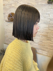 切りっぱなしショート - LA CALMO掲載