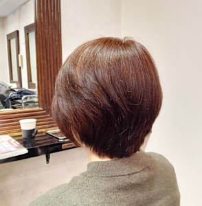 【ココアベージュブラウン】で上品で艶のあるカラー♪ 白髪染め - R 志茂店掲載