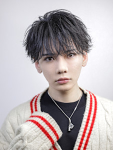 ニュアンスフェザーショート - メンズヘア整形サロン GOALD 渋谷店掲載