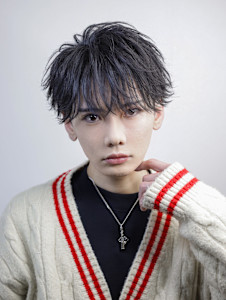 シースルーフェザーショート - メンズヘア整形サロン GOALD 渋谷本店掲載