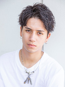 【小久保style】メンズカットツーブロックツイストウルフ - CITY掲載