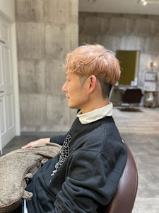 メンズピンクベージュ【ARCH片山】