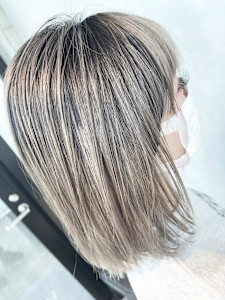 シャドールーツ/バレイヤージュ/シルバーベージュ - Aco掲載