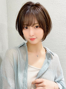 大人可愛い/ショートボブ/メルティカラー/似合わせカット  - AFLOAT/L 錦糸町【アフロートエル】掲載