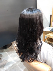 コテ巻き風デジタルパーマ☆ - 半個室型美容室 Sourire 姪浜店掲載