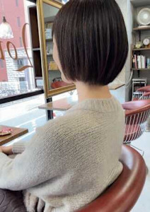 小顔似合わせボブヘア - Lourdes hair design掲載