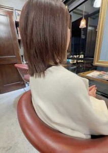 小顔似合わせカットグレージュカラー - Lourdes hair design掲載