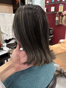 ハイライト/細め/コントラスト/白髪ボカシ　岩崎錦糸町 - prize 錦糸町店掲載