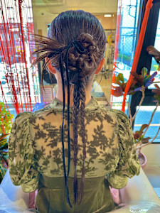 結婚式、パーティーに　ヘアセット　ヘアアレンジ  - Frais Tout掲載