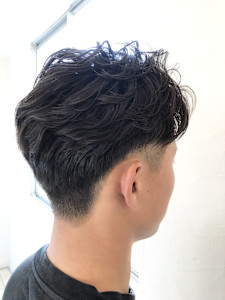 メンズ フェザーパーマ - LBL掲載