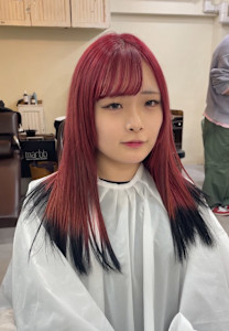 春にオススメ裾カラー - Sancha Salon掲載