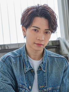  【小久保style】メンズカットツーブロックツイストウルフ - CITY掲載