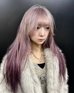 エンドカラー　デザインカラー　ハイトーン　原宿/表参道 - Null 原宿店 デザインカラー/ダブルカラー掲載