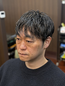メンズパーマ/メンズカット/銀座/有楽町/縮毛矯正＜理容室＞