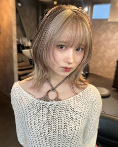 セクションカラー　デザインカラー　ハイトーン　表参道/原宿 - Null 表参道本店 デザインカラー/ダブルカラー掲載