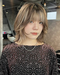 セクションカラー　デザインカラー　ハイトーン　表参道/原宿 - Null 表参道本店 デザインカラー/ダブルカラー掲載