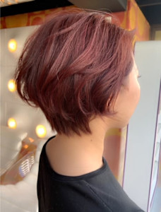 【WORKS】絶壁解消×大人可愛いチェリーピンクショートボブ - WORKS掲載