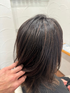 白髪ぼかしハイライト - Hair Salon Leaf掲載