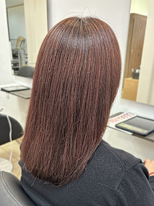 白髪ぼかしハイライト/ピンクブラウン/脱白髪染め/艶カラー - Olliy hair 戸塚店 【オーリーヘアー】掲載