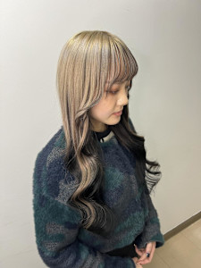 地毛に合わせてエクステロング - Bulansis Hair掲載