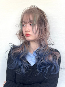 エンドカラー　デザインカラー　ハイトーン　原宿/表参道 - Null 原宿店 デザインカラー/ダブルカラー掲載