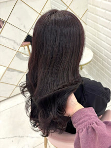 ブリーチなしラベンダーブラウンブラック＊まゆ - Lilme掲載