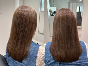 ブリーチ無しでデザインする白髪ぼかし【船橋/白髪】 - HEARTS 船橋 白髪ぼかし 脱白髪染め掲載