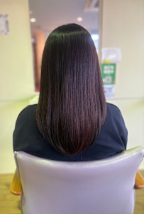 ★V字レイヤー×ブルーベージュ - Hair'sDeparture KIHARA掲載