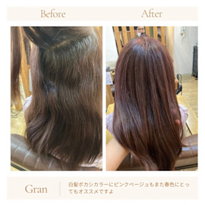お客様髪質改善データ1724（白髪ぼかし） - Grand × AtlierDonguri掲載