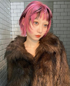 ピンク×ブラックミニボブ（AYAMI） - SHACHU 【シャチュー】掲載