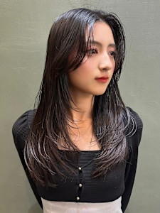 韓国髪質改善レイヤーカットホワイトブロンドワイドバング美髪 - Reve by Lond掲載