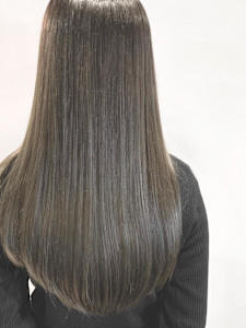 Apiuz Hair 暗髪透明感カラー！アッシュグレージュ - Apiuz Hair 西宮北口掲載