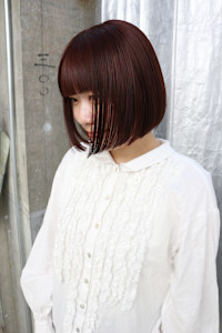 ステップボーンカットボブ/イメチェン/美髪/暖色カラー - STEP BONE CUT TOKYO掲載