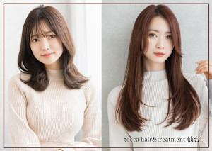 tocca hair&treatment 仙台店(トッカヘアアンドトリートメントセンダイテン)